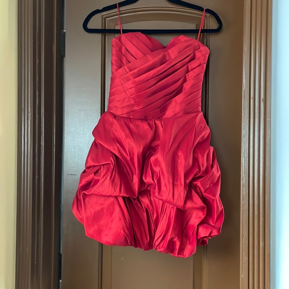 Ruby red mini dress (medium)